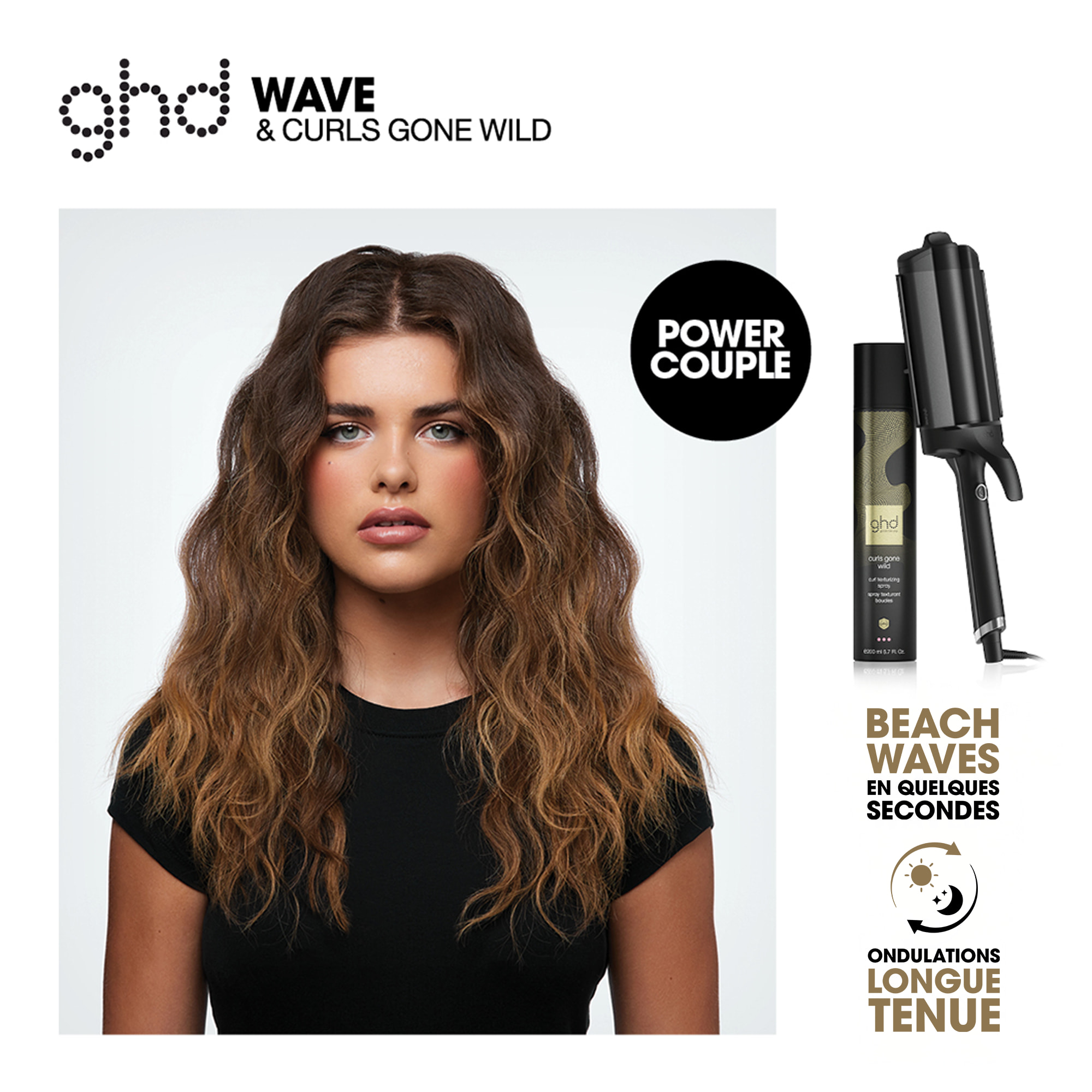 Spray texturisant boucles ghd Curls Gone Wild