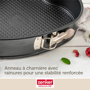 Moule à Charnière en Forme de Cœur 24 x 28 x 7 cm Zenker PerfectBack+