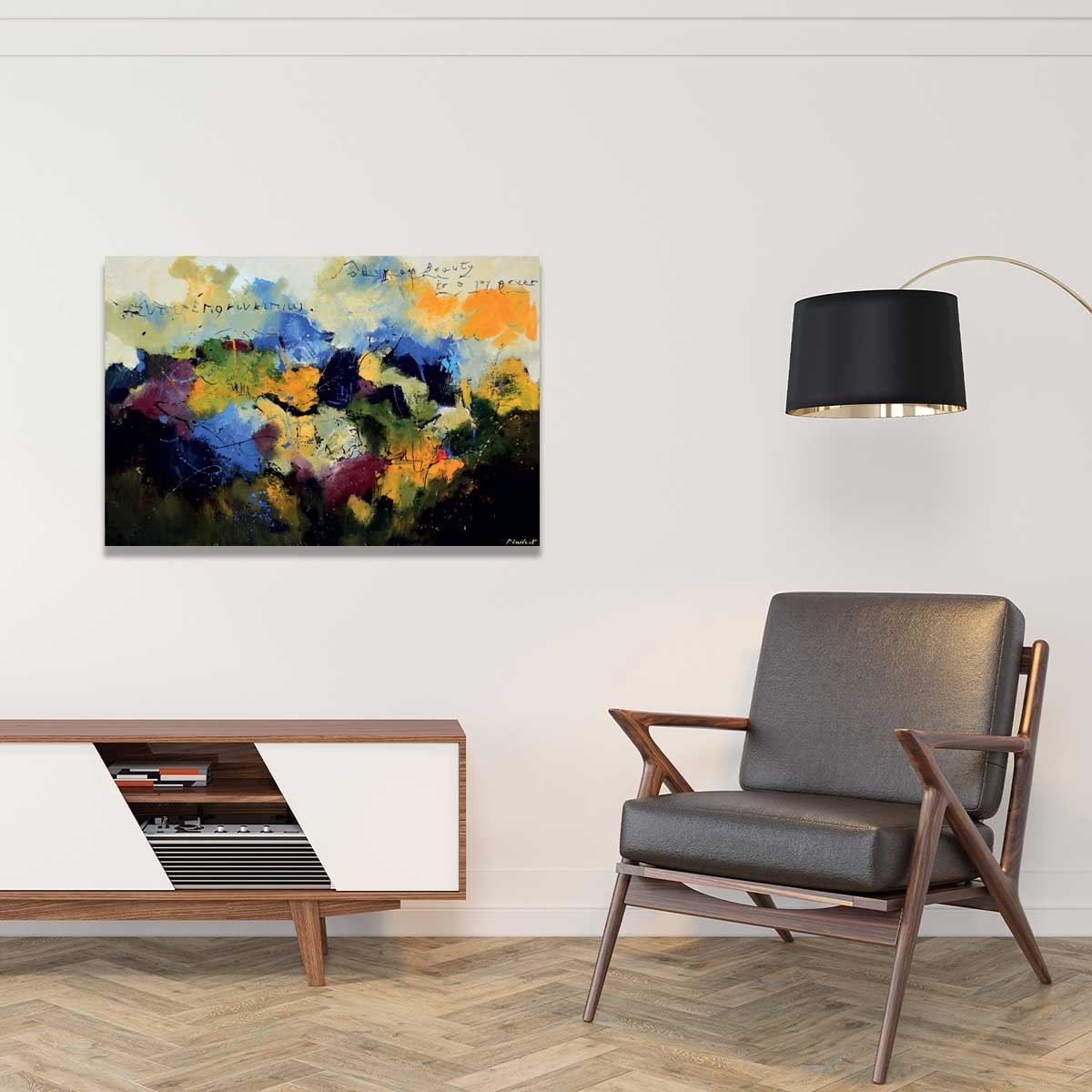 Tableau Tableau abstraite beauty codage Tableau plexiglas