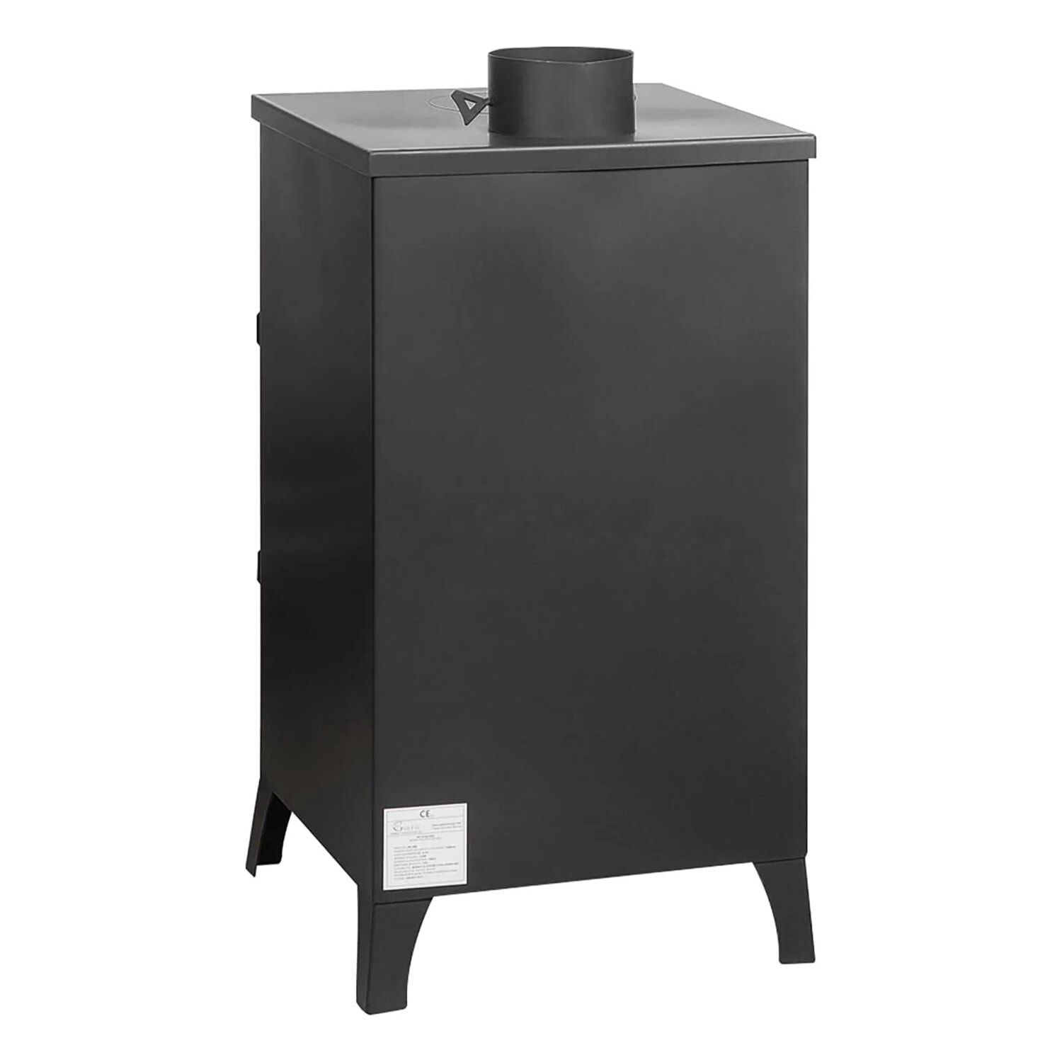 Matilde - Stufa a legna 7,7 Kw 33x38,5xH74 cm, colore nero