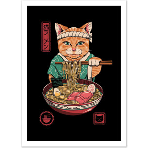 Affiche - Neko Ramen - Vincent Trinidad
