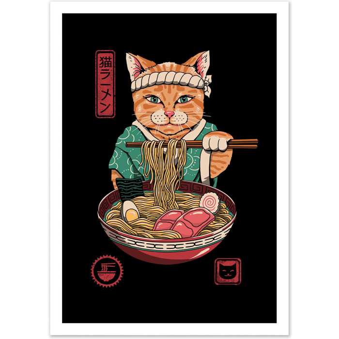 Affiche - Neko Ramen - Vincent Trinidad