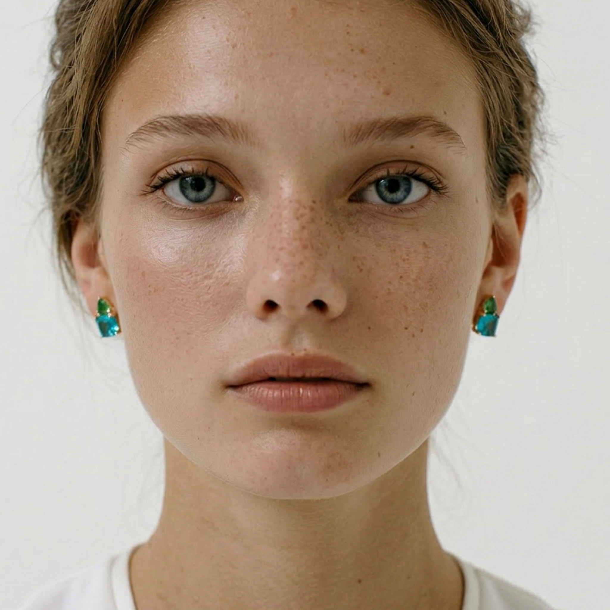 Pendientes Ilkan acabado oro amarillo 18k