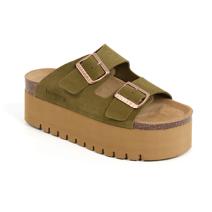 Sandalo Piattaforma Donna Kaki BILLOWY CACHI