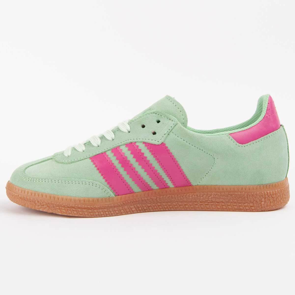 Sneaker De Piel - Verde