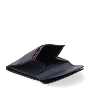 Portafoglio da uomo In Vera pelle Made in Italy 10x9x2,5 cm