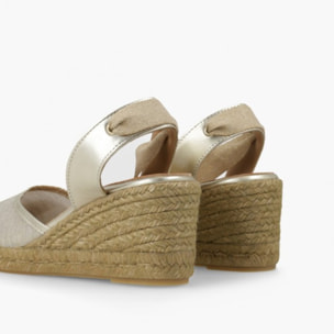 ALPARGATAS DORADAS CORELI