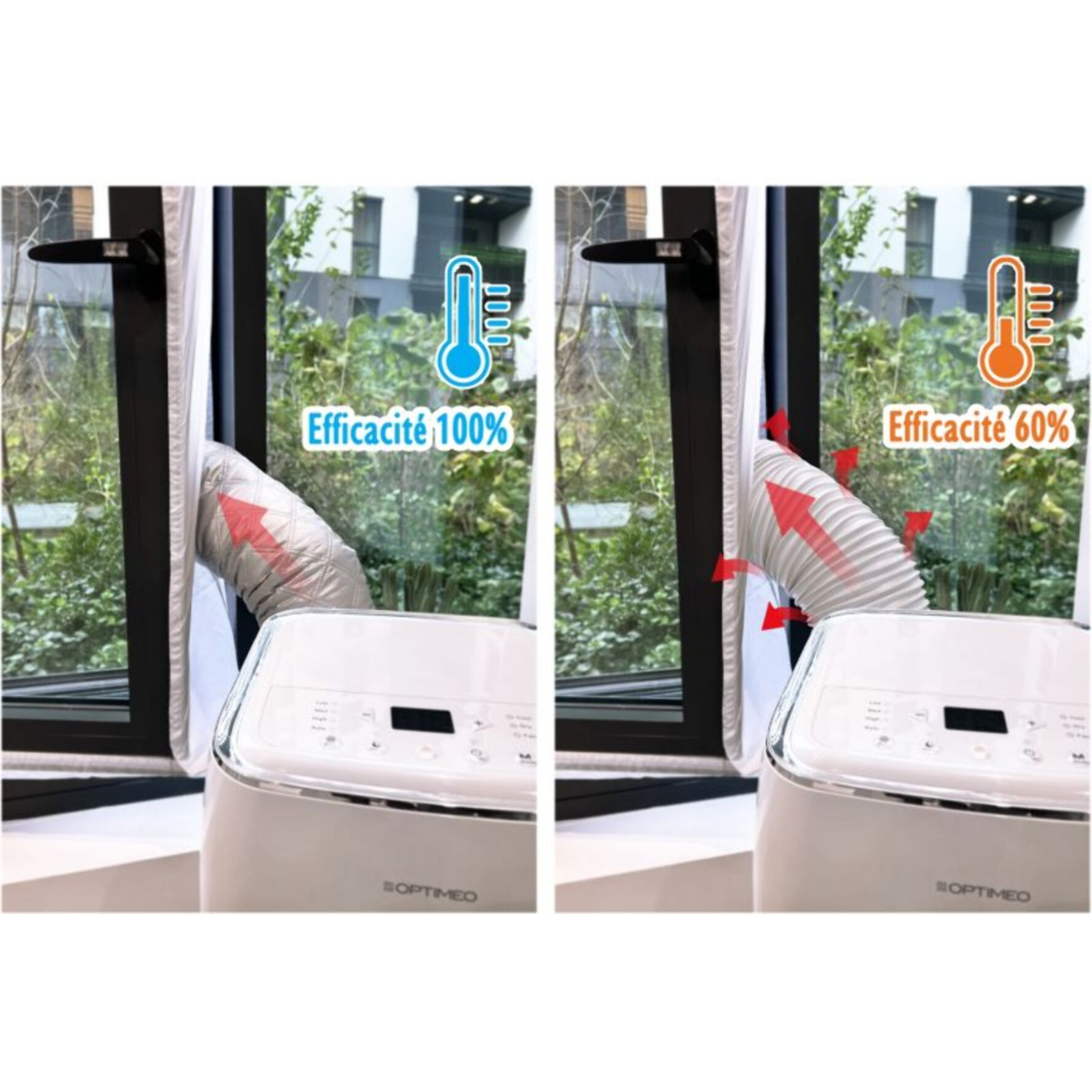 Filtre climatiseur OPTIMEO isolant universel pour clim MAN-ISO