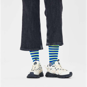 Calcetines 2-pack neon stripe y line thin