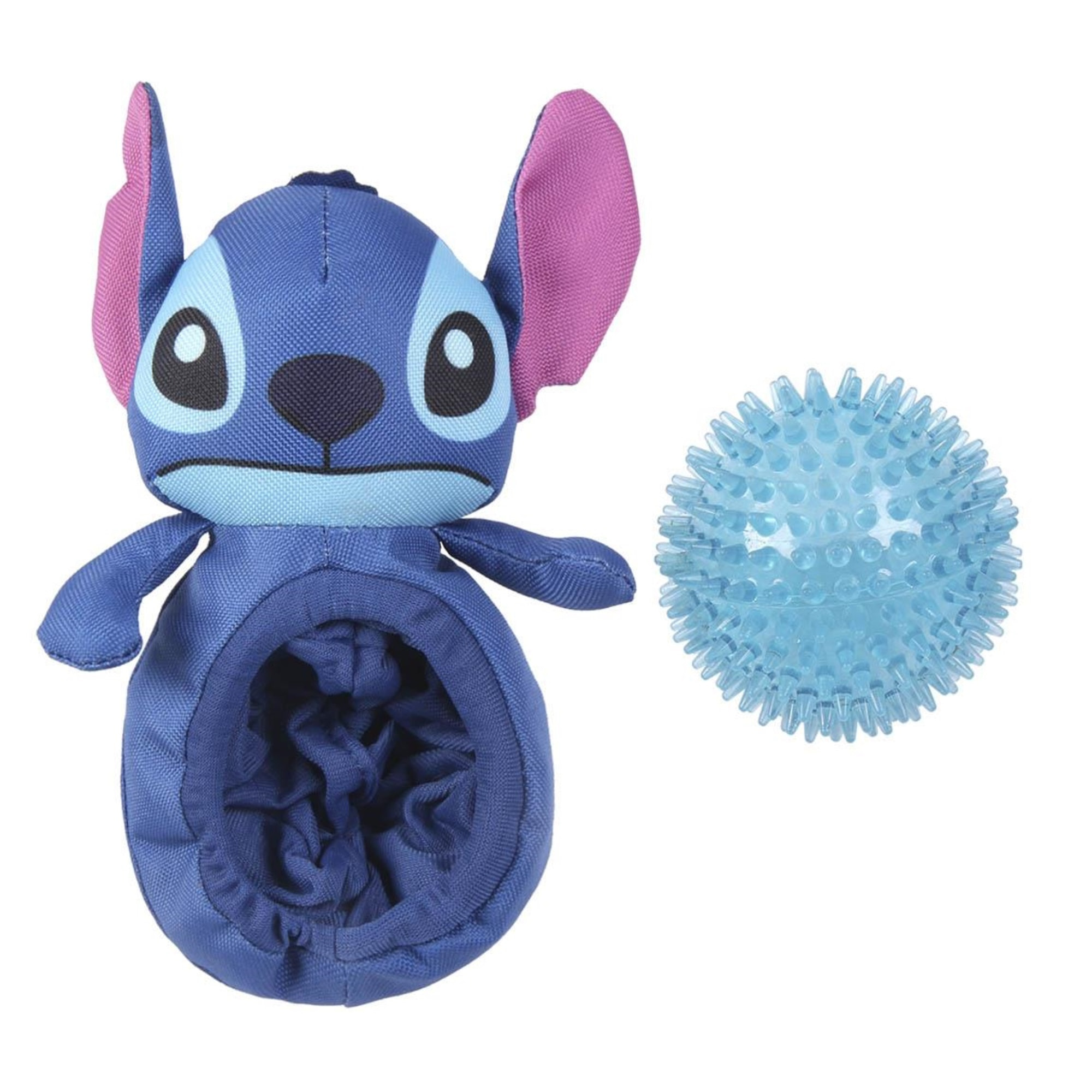 Peluche con mordedor para perros diseño stitch