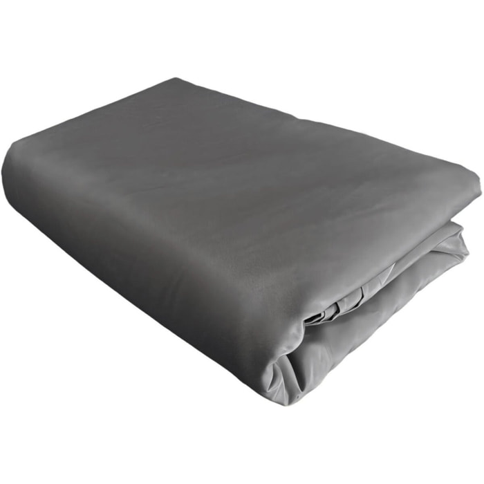 Rideau pour pergola bioclimatique "Kensington" - 3 x 5 m - Gris