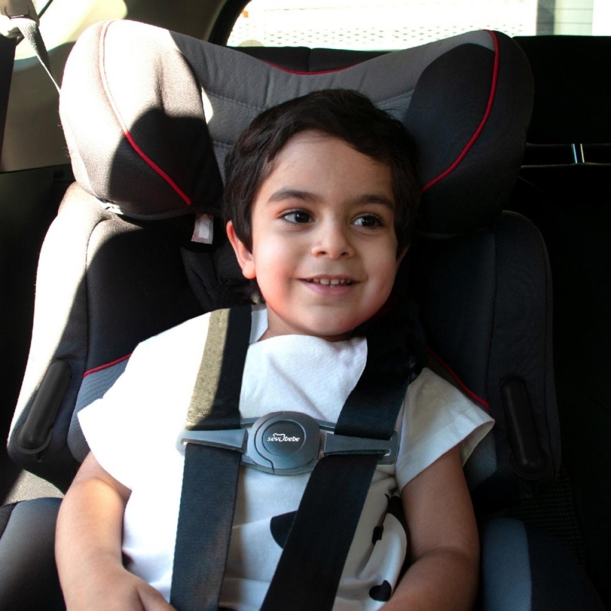 Sevi Bébé - Clip de ceinture pour siège auto et pousette