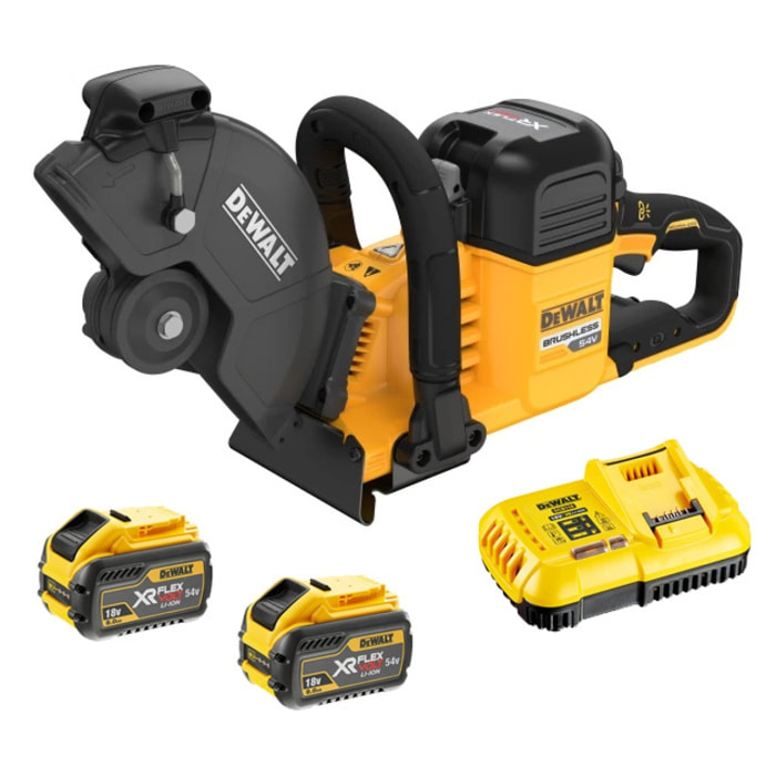 Découpeuse XR FV 54V 3Ah Li-Ion Brushless 230 mm DEWALT - DCS691X2-QW