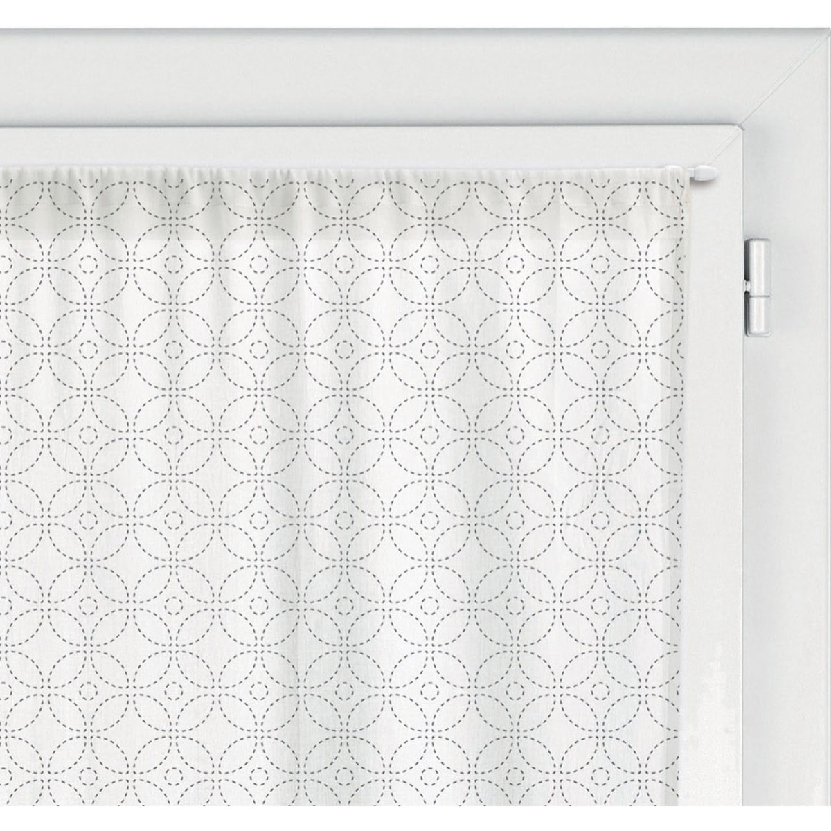 Lot de 2 Rideaux Voile Touch Fantaisie