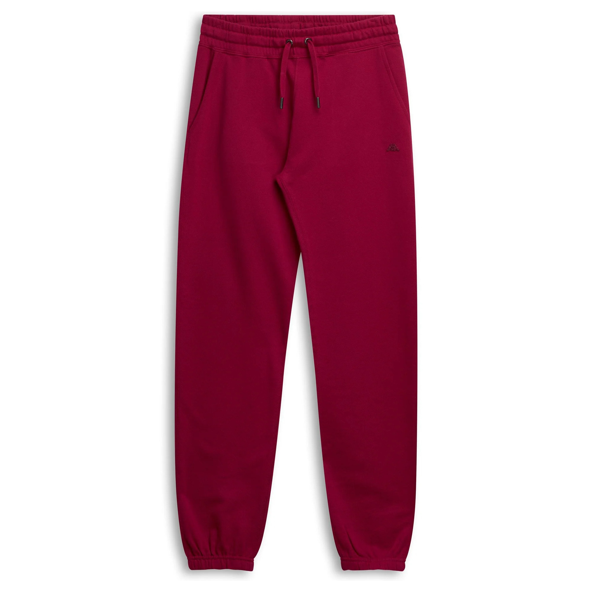 Kappa - Pantalones Mujer Rojo - Karima French Terry