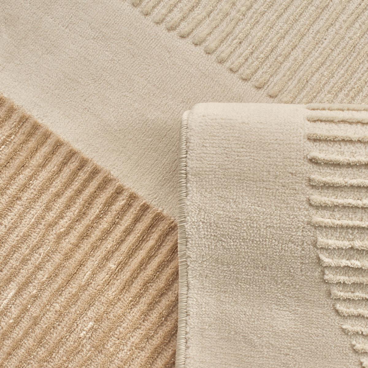 Tapis salon et chambre tissé motif géométrique SEVA