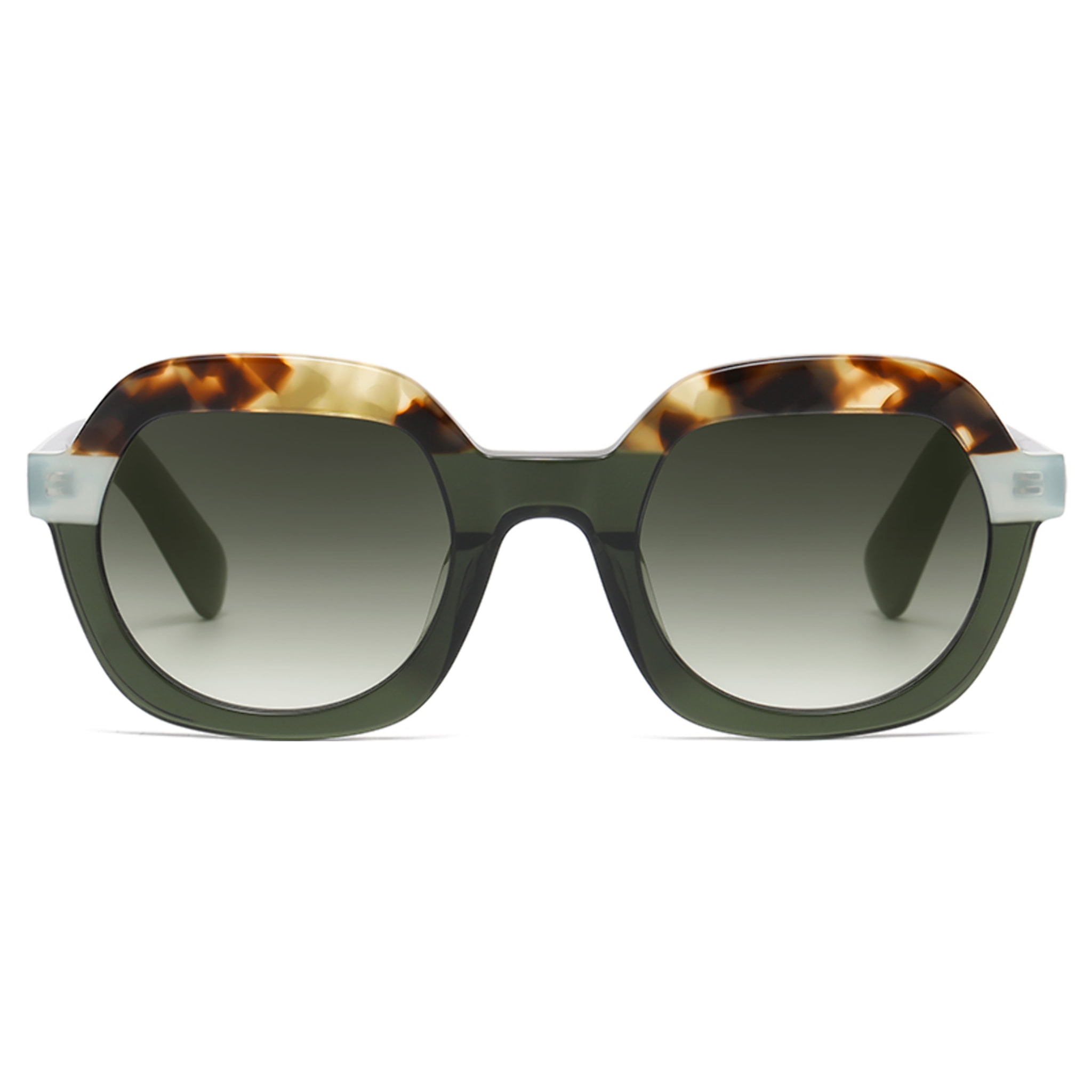 Gafas de sol LENOIR BURDEOS - Gris oscuro transparente con gris degradado