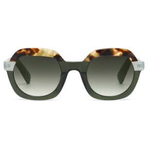 Gafas de sol LENOIR BURDEOS - Gris oscuro transparente con gris degradado