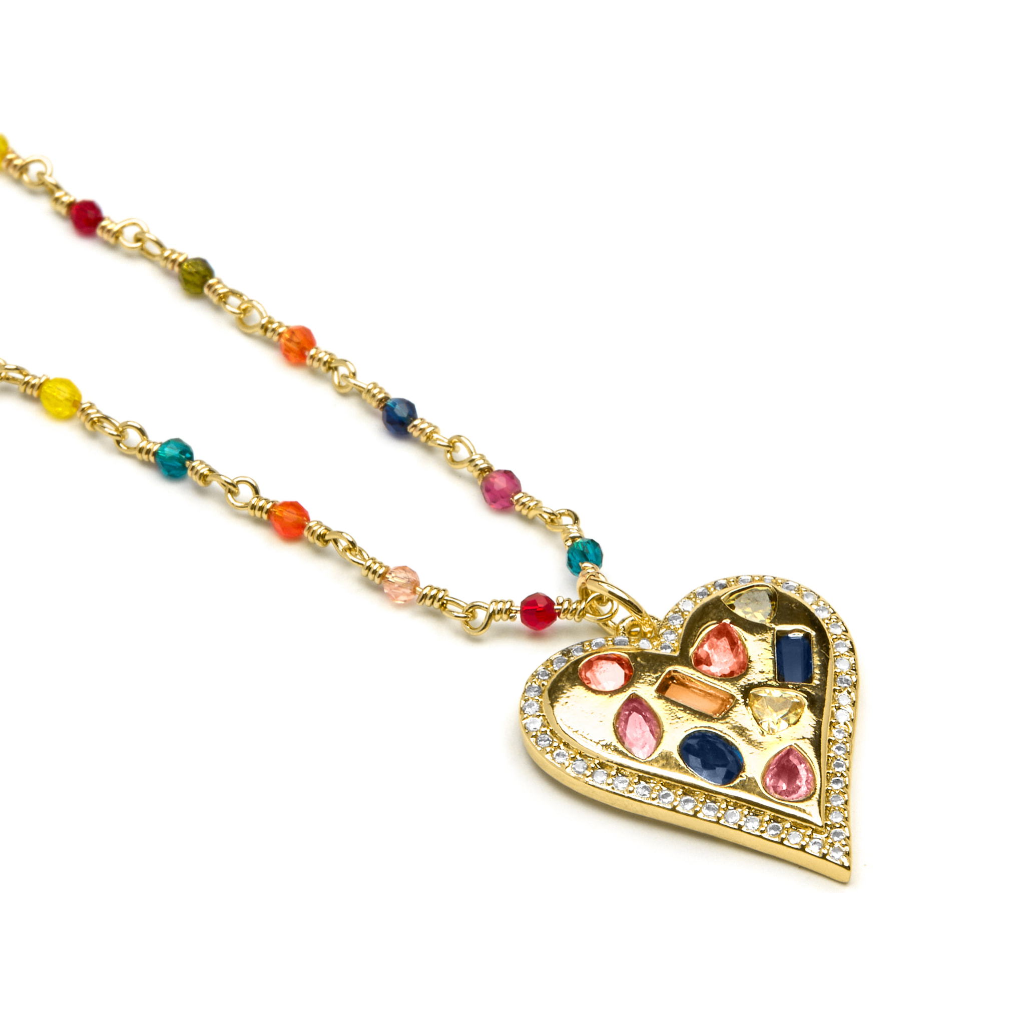 Collar Hamka acabado oro amarillo 18k