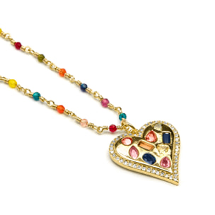 Collar Hamka acabado oro amarillo 18k