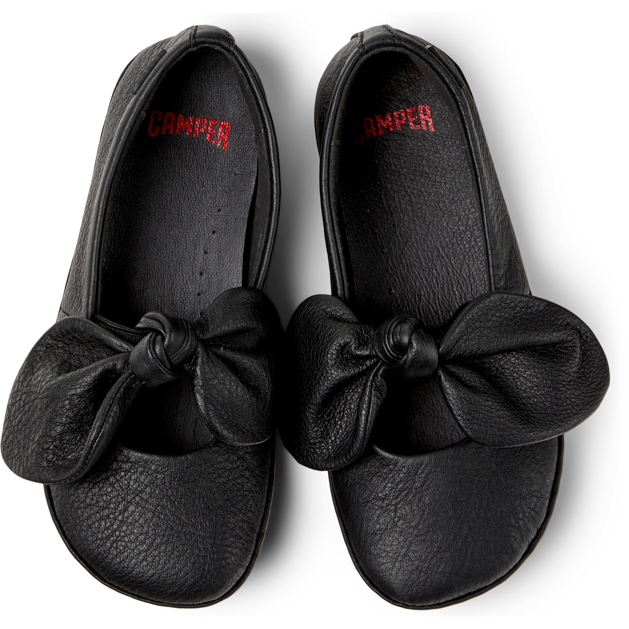 Ballerine - CAMPER Right - Nero - Pelle liscia