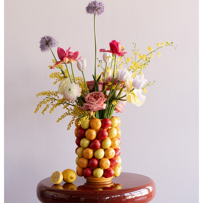 Vase fruits 33cm Kare Design