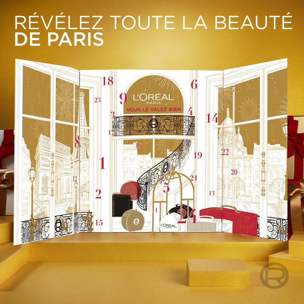 L'Oréal Paris Calendrier de L’Avent Beauté 2025