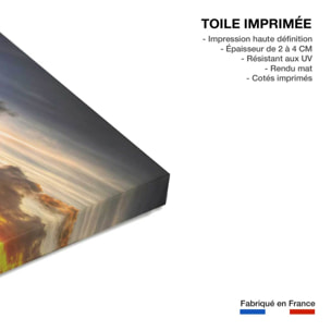 Tableau beauté des lacs Toile imprimée