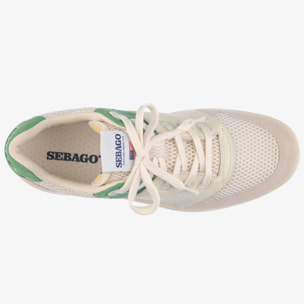 Sneakers Sebago Uomo Donna Bianco HURRICANE ATLANTIC