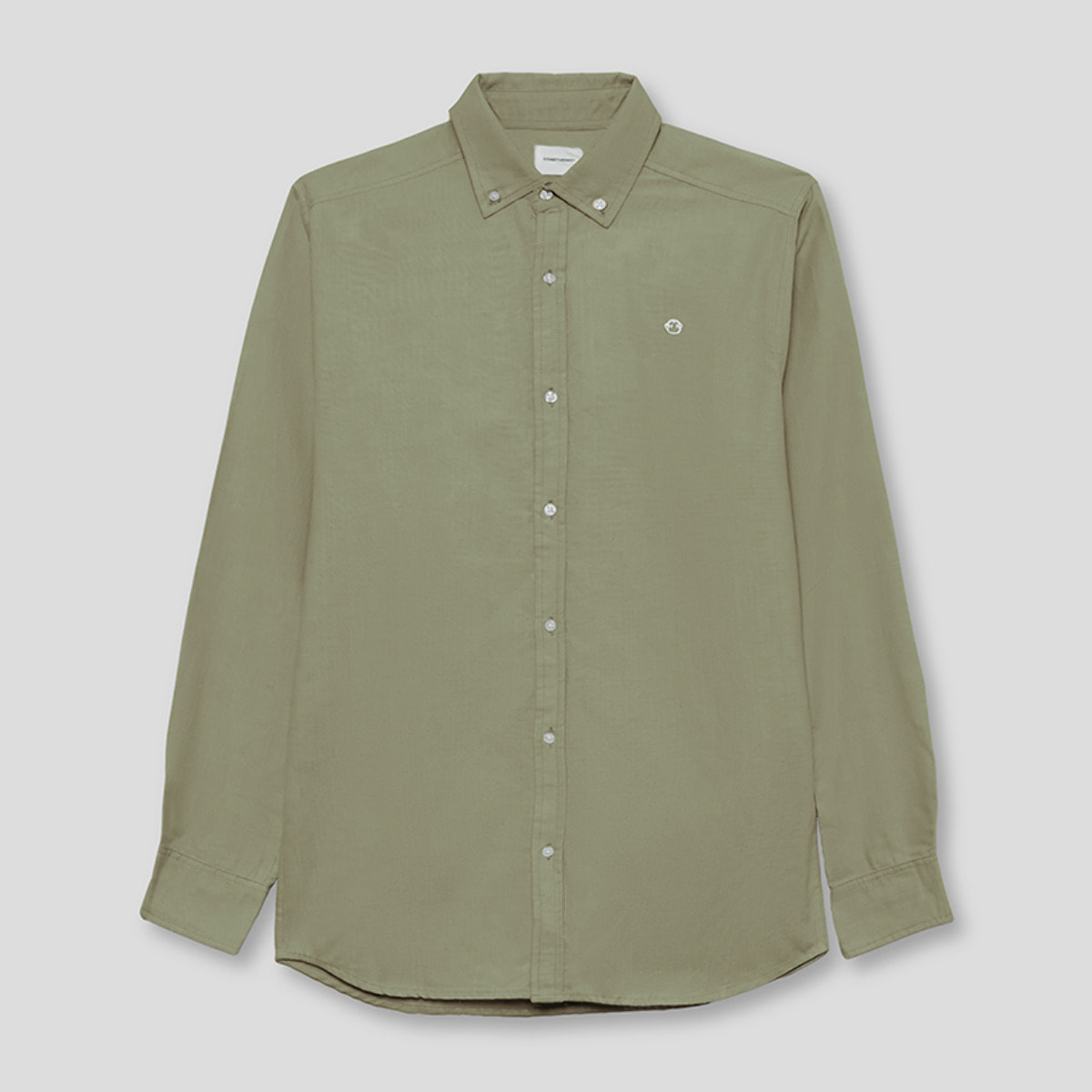 Polo Niño Manga Larga de Punto Camisa 100 % Algodón Color Blanco, Cuello Button-Down, Botones Frontales, Logo Bordado | Color: Verde oscuro | Street Monkey