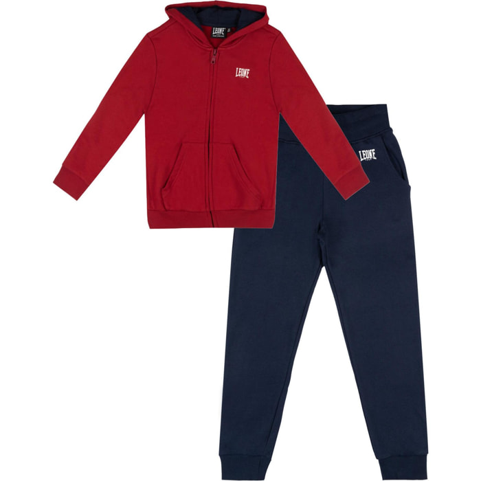 Tuta invernale da bambino con cappuccio e zip 'Vintage'