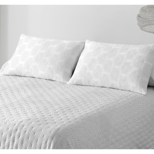 COLCHA SUAVE REVERSIBLE DN NAHIA PLATA