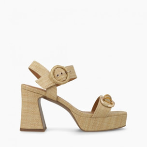 SANDALIAS BEIGE PE5497