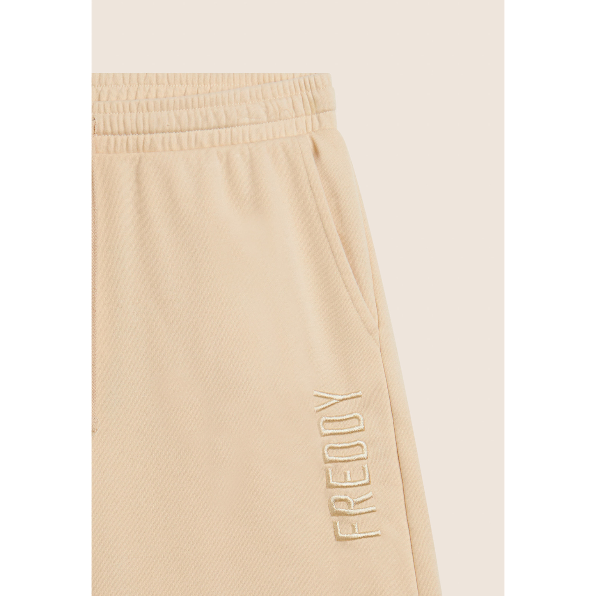 Pantaloni Bermuda Oversize con ricamo FREDDY