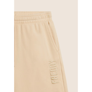 Pantaloni Bermuda Oversize con ricamo FREDDY