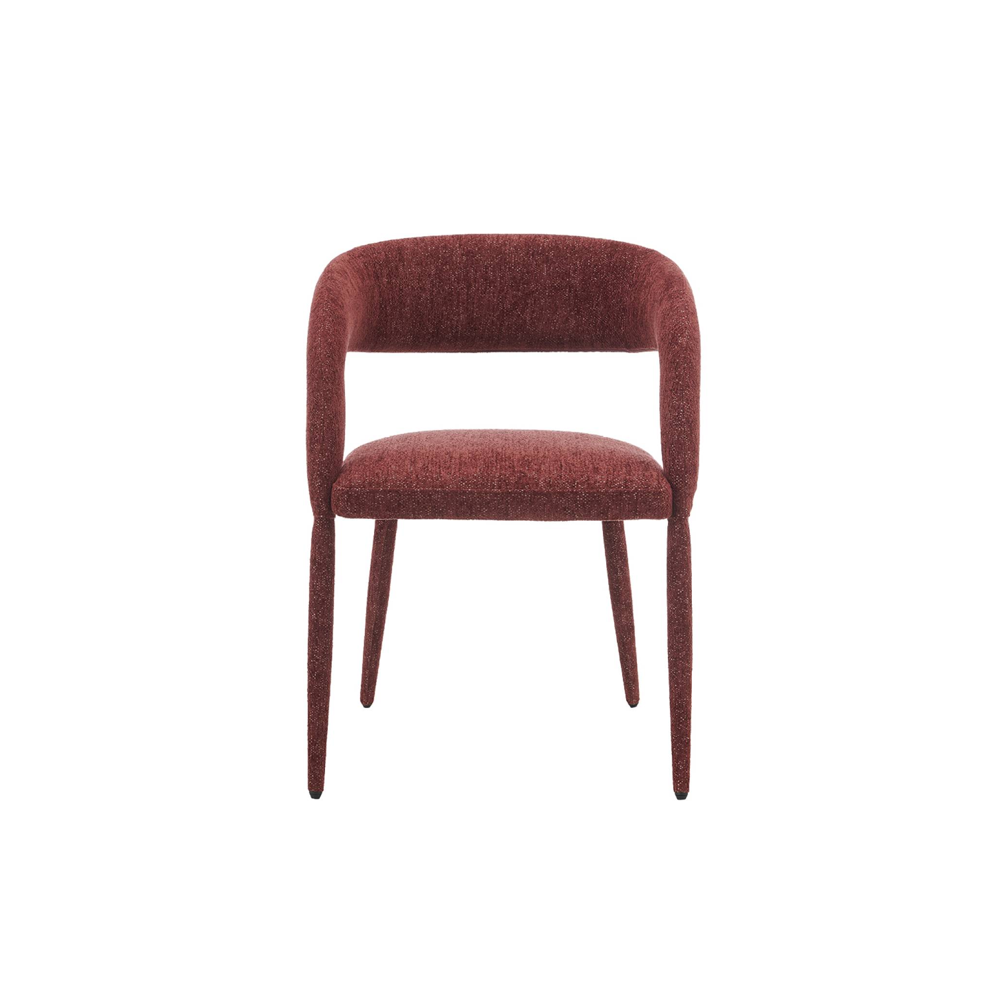 Fauteuil contemporain tissu (lot de 2) ALESSIA