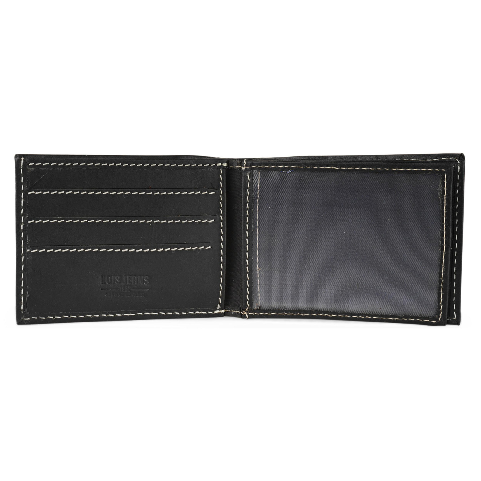 Cartera Hombre Piel Lois Valin Negro