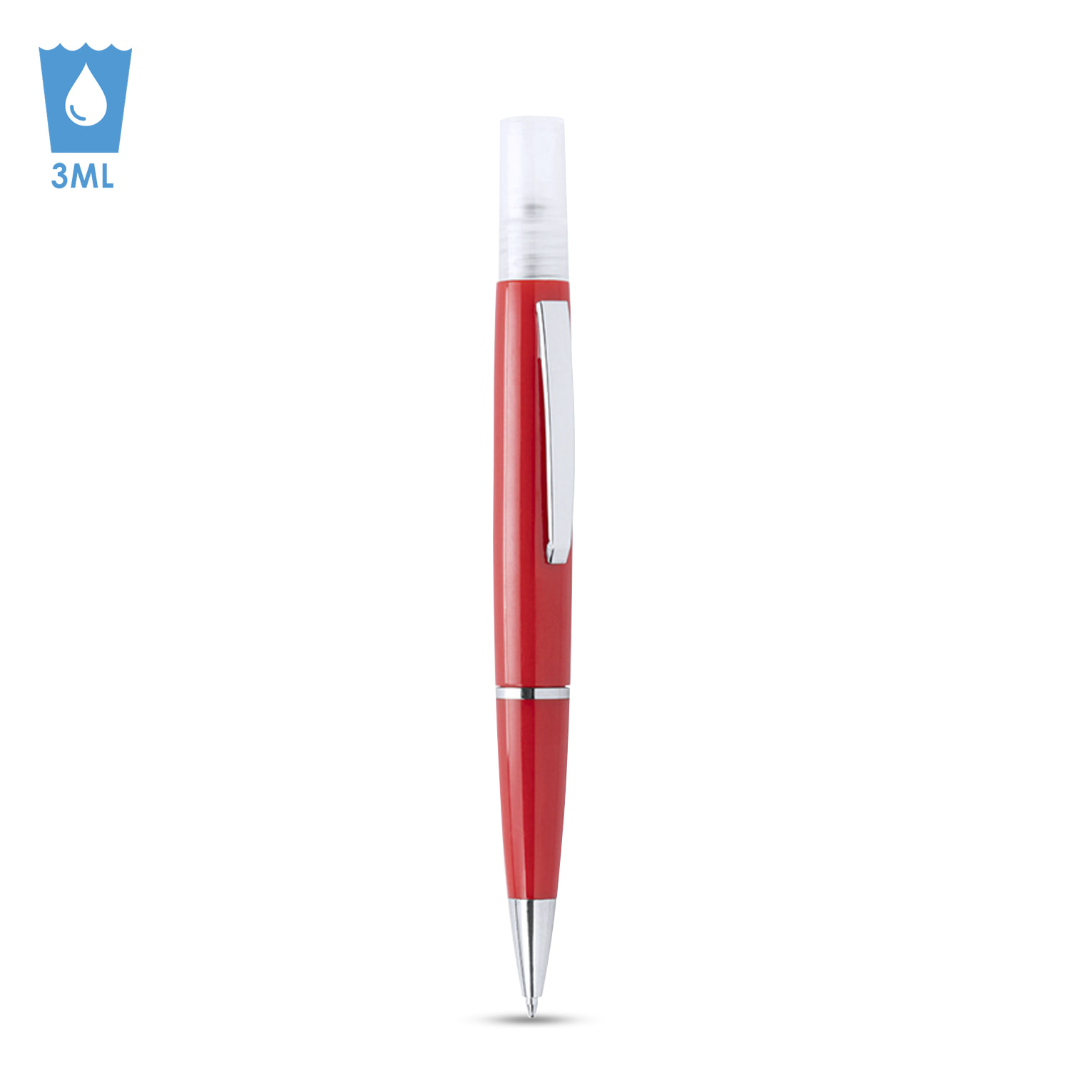 Penna igienizzante Tromix con spruzzatore ricaricabile integrato 3 Ml