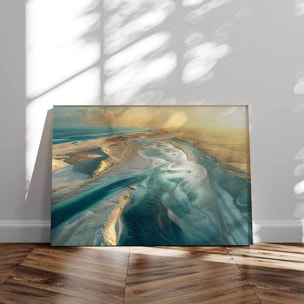 Tableau mer Désert blanc des Lençóis Maranhenses Tableau alu Dibond