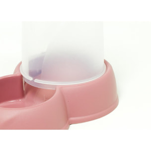 DISPENSER PET CIBO/ACQUA ROSA