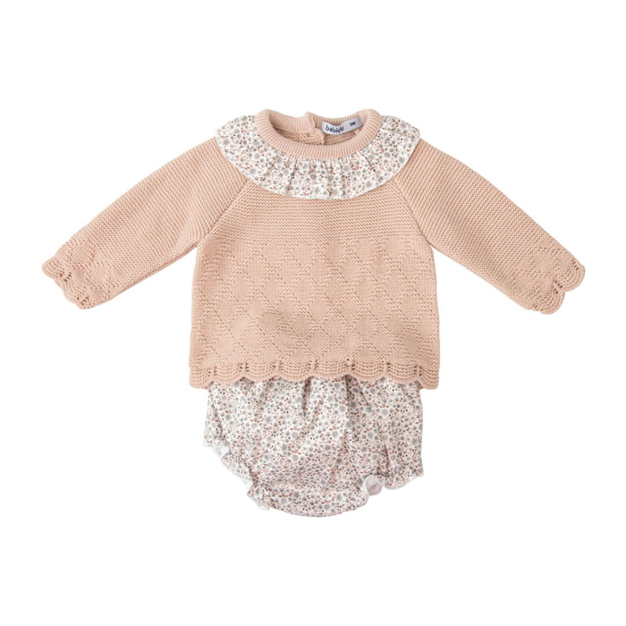 Conjunto Punto Bebe Niña Escarcha