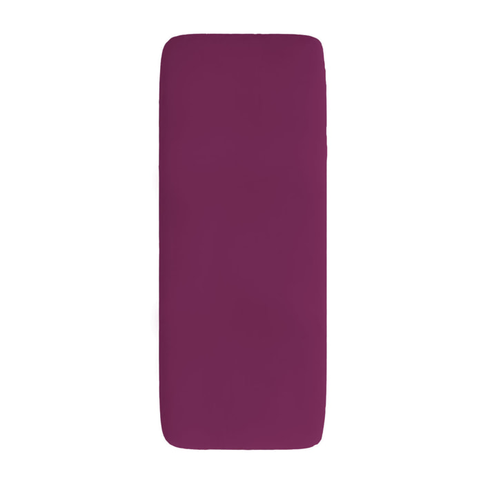 LENZUOLO SOTTO CON ANGOLI MAX COLOR, 100% COTONE MADE IN ITALY - SINGOLO