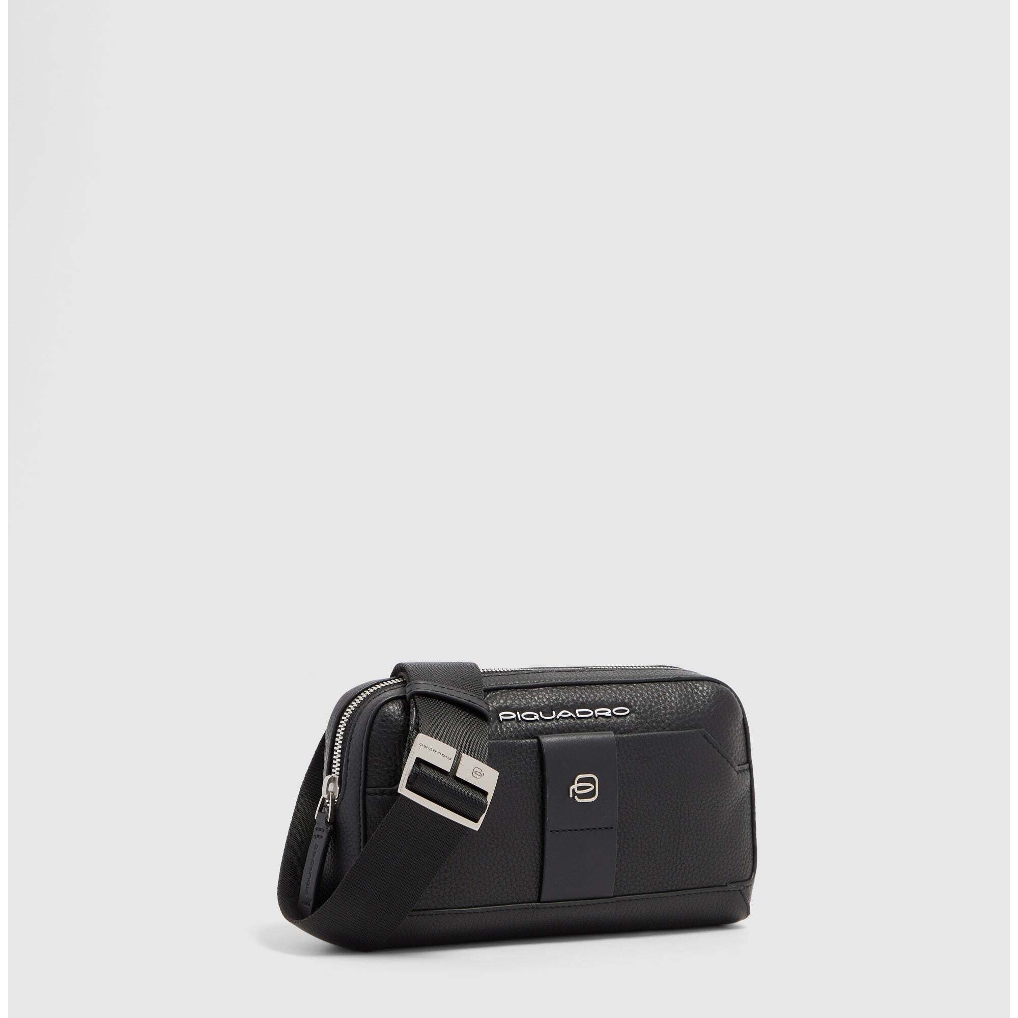 Piquadro Pochette uomo in pelle con tracolla