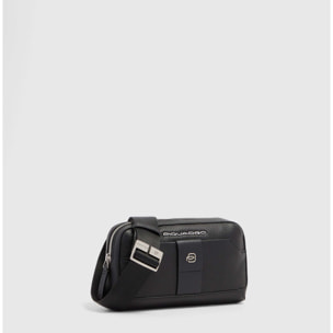 Piquadro Pochette uomo in pelle con tracolla