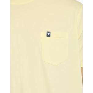 Camiseta Manga Corta Amarillo Pastel - Veira