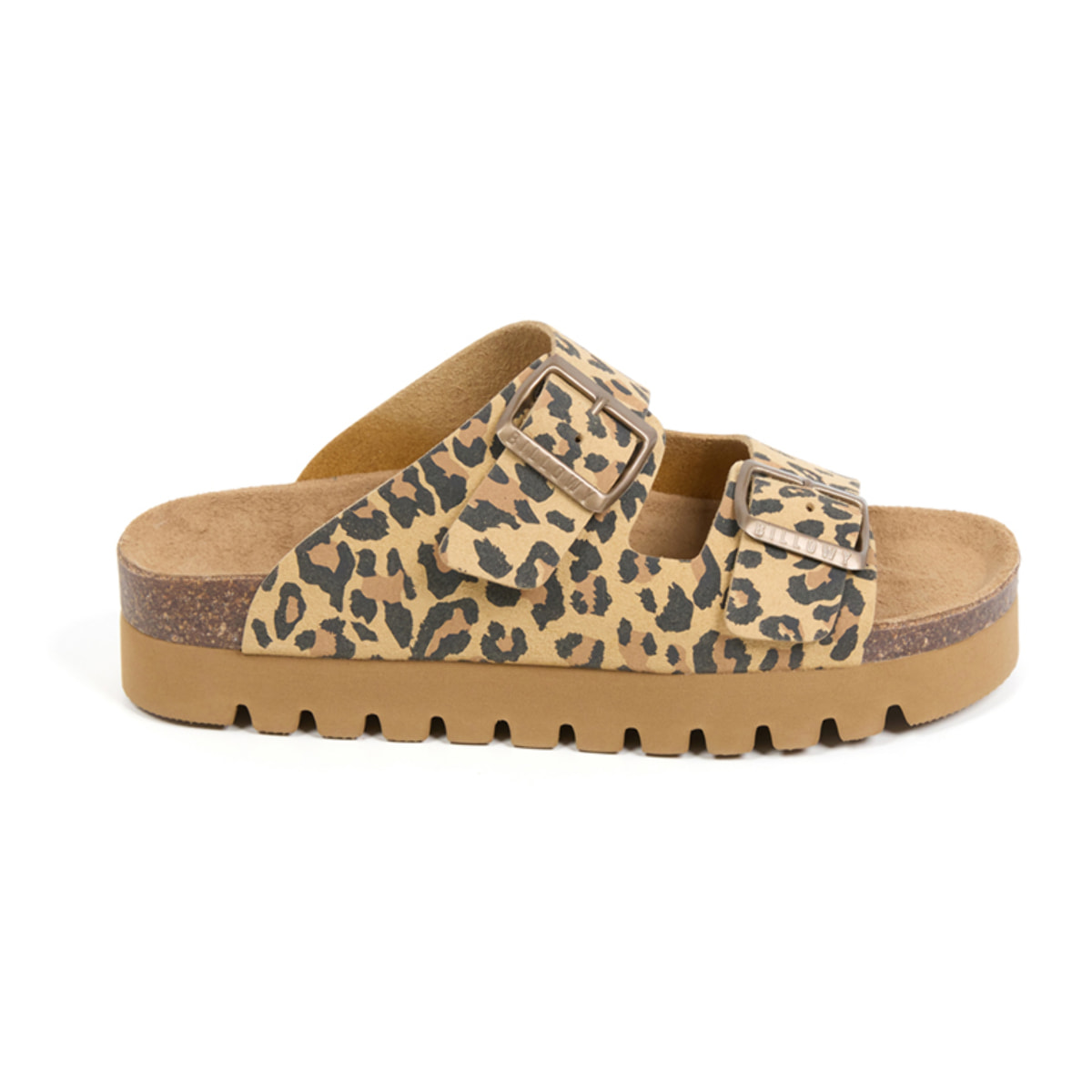 Sandalia Plataforma Marron Mujer BILLOWY MARRON
