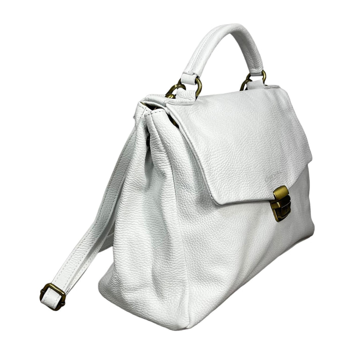 Borsa a mano Cheval Firenze Aurora Max Bianco