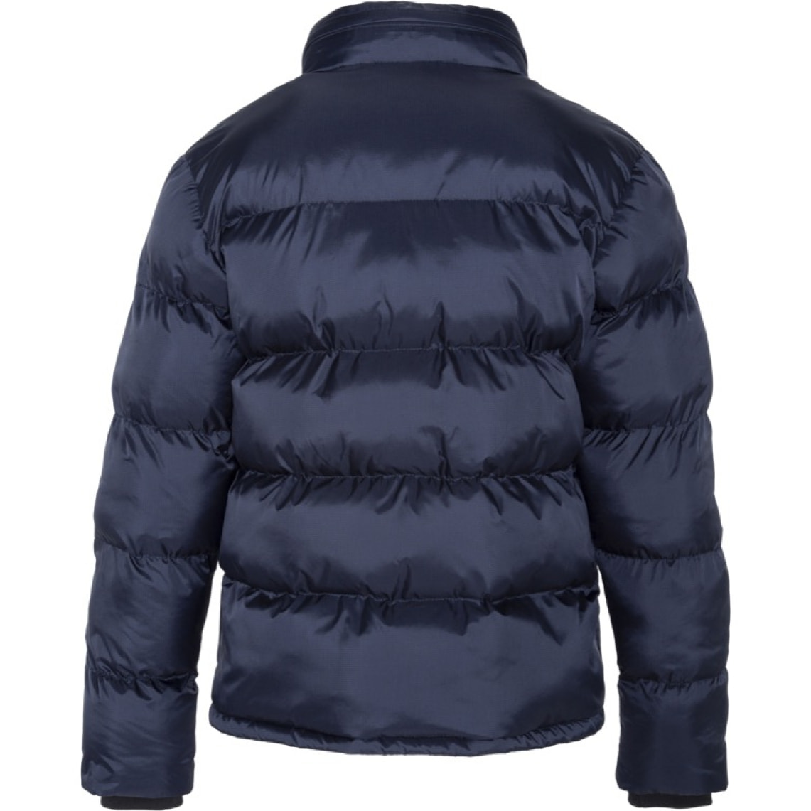 IDAHO SIMPLE PADDED JACKET W/ SCHOTT NYC CHEST EMBROIDERY  100% NYLON Blu