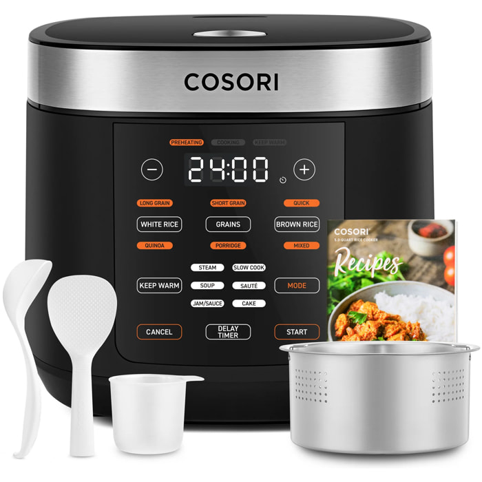 COSORI - Arrocera vaporera modelo Multi-Cooker 5 litros