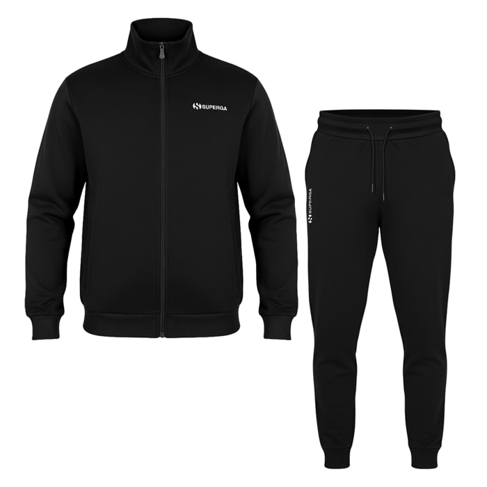 Tuta Uomo SUPERGA Cotone Felpato Full Zip